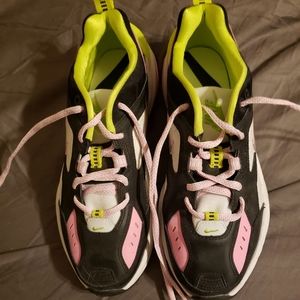 Womens Nike Tekno m2k pink black pink green